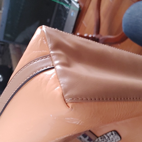 Guess Large Tote Bag Peach - Picture 10 of 12